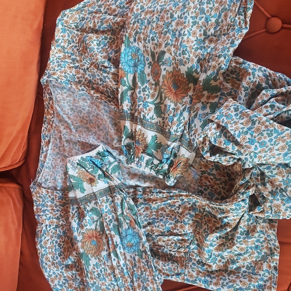 Boho Wrap Crop Top - Picture 4 of 6